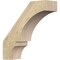 Ekena Millwork 6"W x 20"D x 20"H Balboa Rough Sawn Knee Brace, Douglas Fir BRC06X20X20BOA00RDF - alternate 1